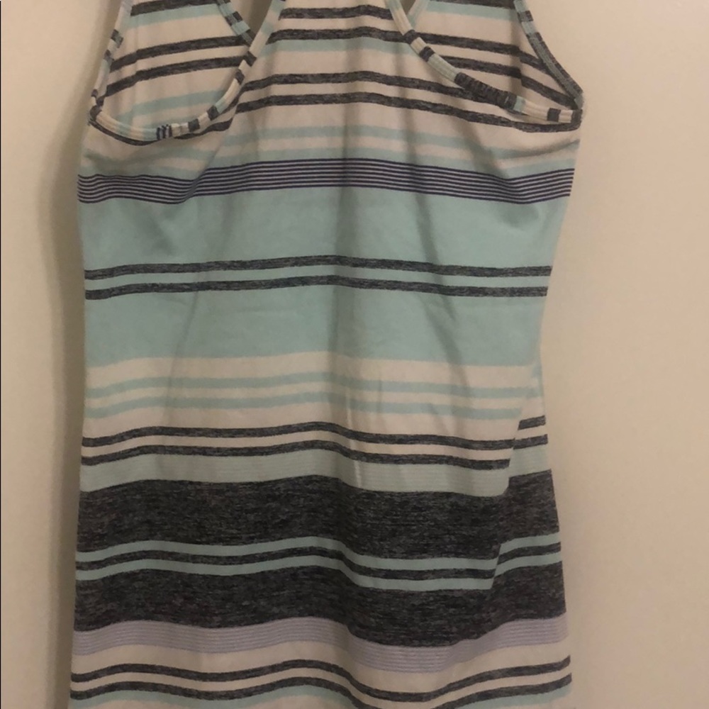 Multicolor striped lululemon racerback - Picture 5 of 5